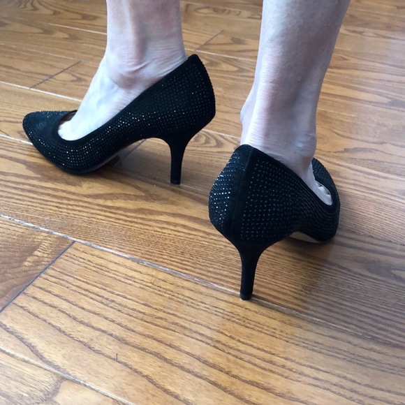 Sparkly black heels - Picture 3 of 6